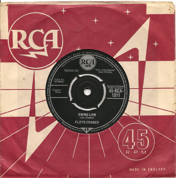 Floyd Cramer : Losers Weepers / Swing Low (7", Single)