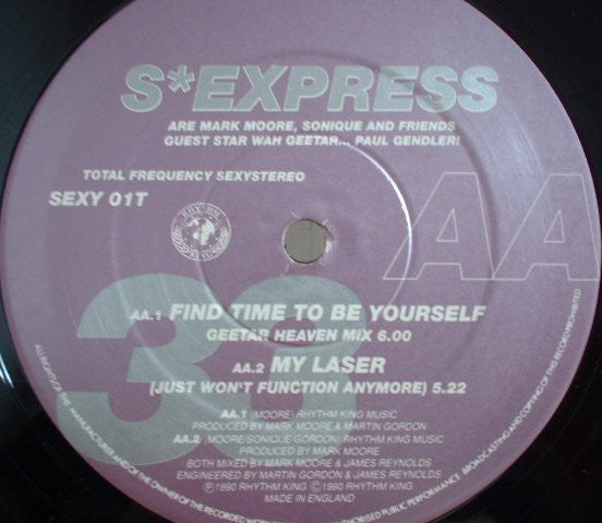 S'Express : Nothing To Lose (12", Single)