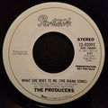 The Producers (6) : What She Does To Me (The Diana Song) (7", Promo)