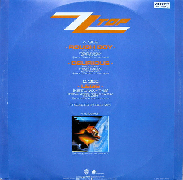 ZZ Top : Rough Boy (12", PRS)