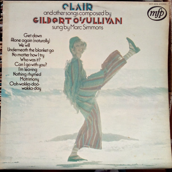 Marc Simmons : Clair And Other Songs Composed By Gilbert O'Sullivan (LP, Album)