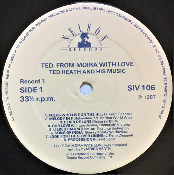Ted Heath And His Music : Ted, From Moira With Love (2xLP, Album, Comp, Gat)
