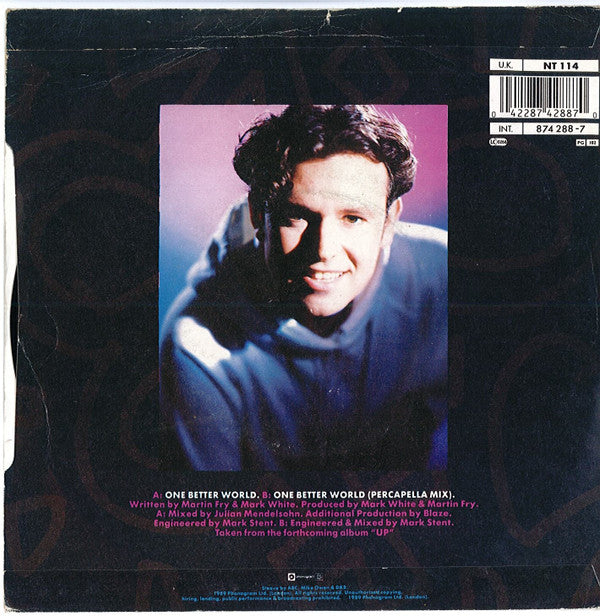 ABC : One Better World (7", Single, Sil)