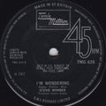 Stevie Wonder : I'm Wondering (7", Single, sol)
