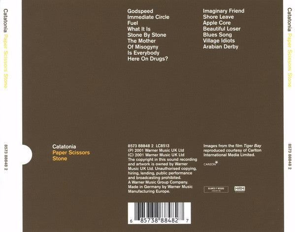 Catatonia : Paper Scissors Stone (CD, Album)