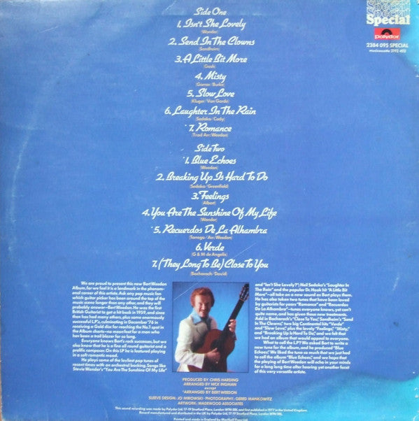 Bert Weedon : Blue Echoes (LP)