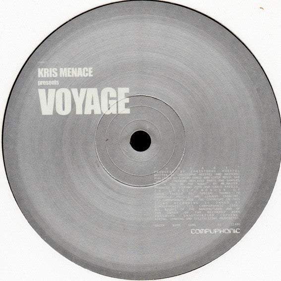 Kris Menace : Voyage (12", S/Sided)