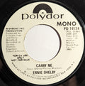 Ernie Shelby : Carry Me (7", Mono, Promo)