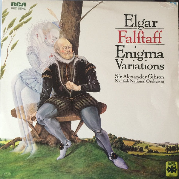 Sir Edward Elgar, Alexander Gibson, Royal Scottish National Orchestra : Falſtaff / Enigma Variations (LP)