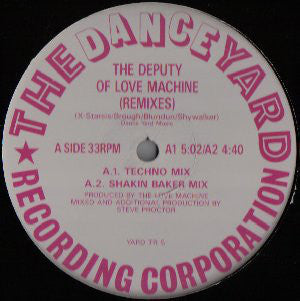 Love Machine (3) : The Deputy Of Love Machine (Remixes) (12")