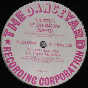 Love Machine (3) : The Deputy Of Love Machine (Remixes) (12")