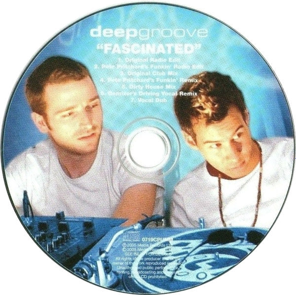Deepgroove : Fascinated (CD, Maxi, Promo)