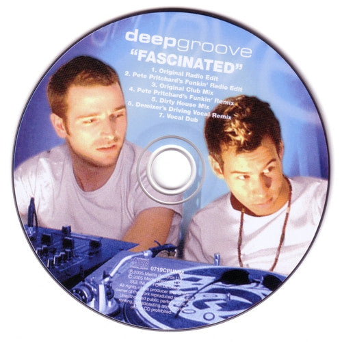 Deepgroove : Fascinated (CD, Maxi, Promo)