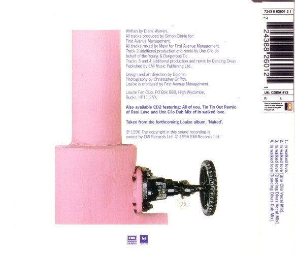 Louise : In Walked Love (CD, Single, CD1)