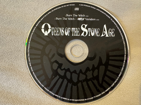 Queens Of The Stone Age : Burn The Witch (CD, Maxi, Promo)