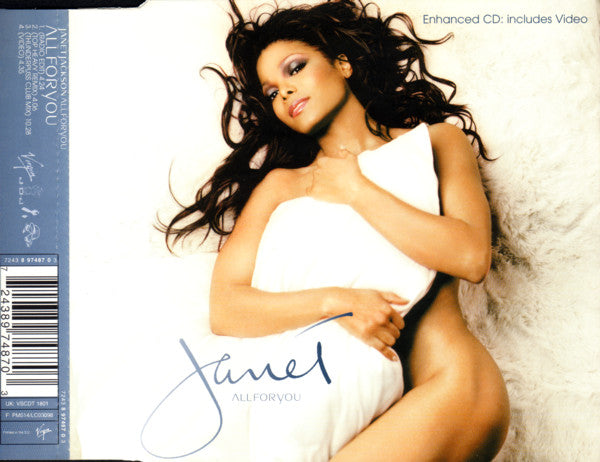 Janet Jackson : All For You (CD, Single, Enh)
