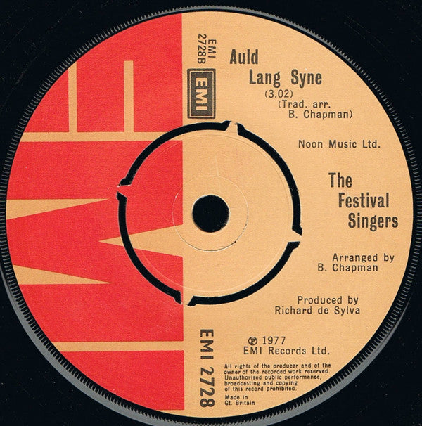 The Festival Singers : Happy Birthday To You (7", Single)