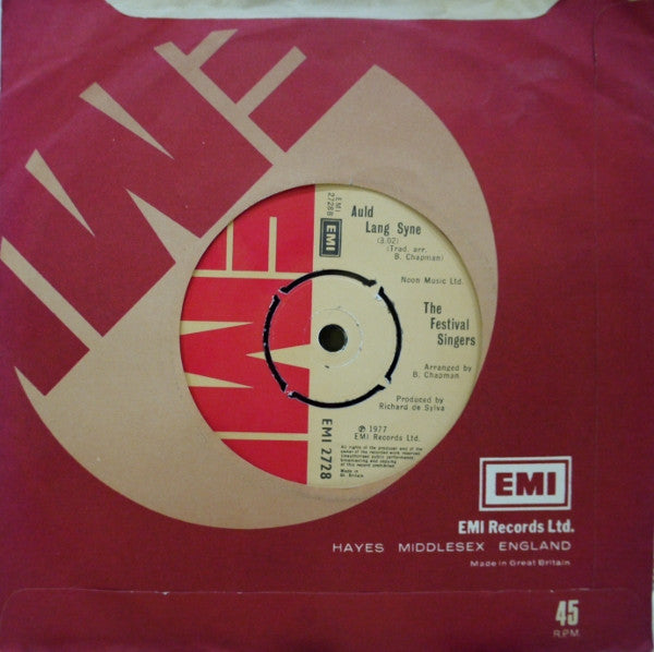The Festival Singers : Happy Birthday To You (7", Single)