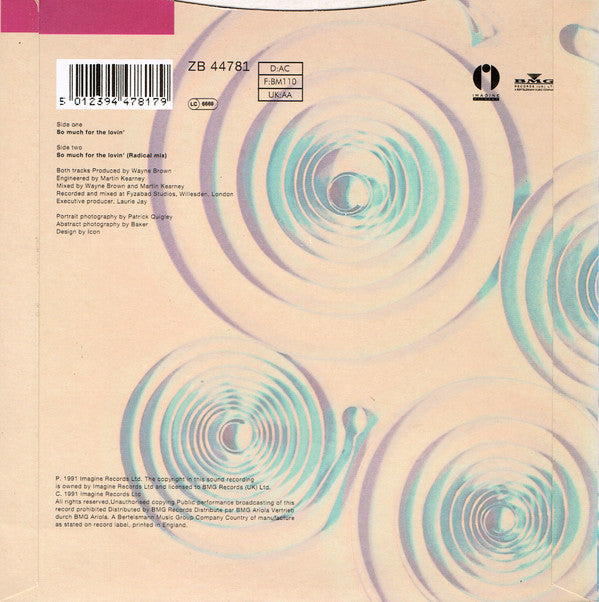 Mike Patto : So Much For The Lovin' (7", Single)