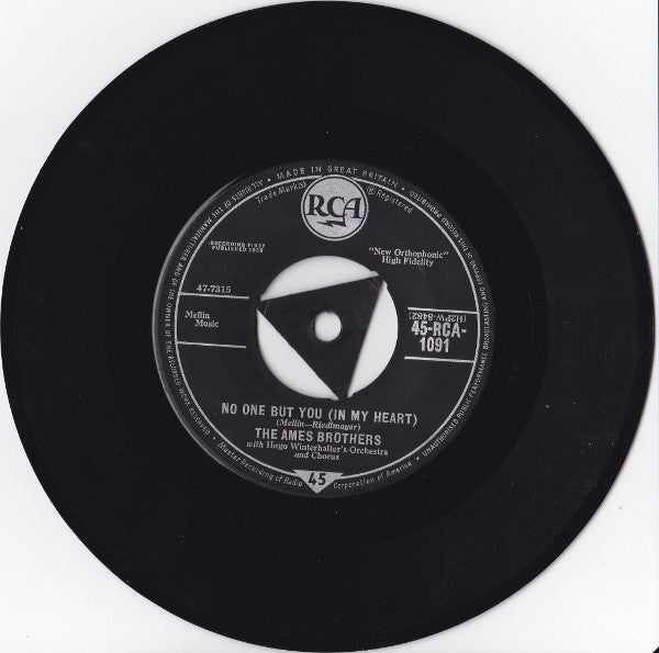 The Ames Brothers With Hugo Winterhalter's Orchestra And Chorus : Pussy Cat (7", Single)