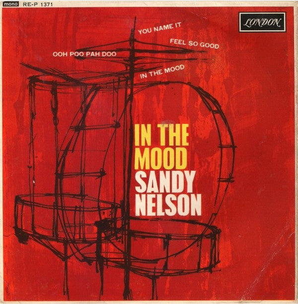 Sandy Nelson : In The Mood (7", EP, Mono)