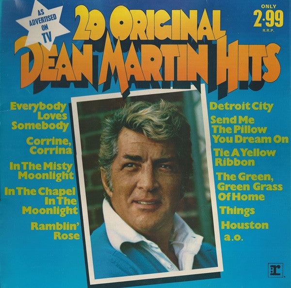 Dean Martin : 20 Original Dean Martin Hits (LP, Comp)