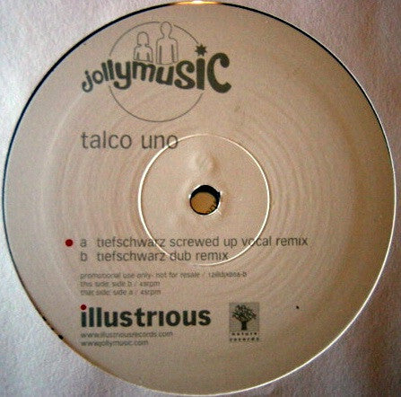Jollymusic : Talco Uno (2x12", Promo)