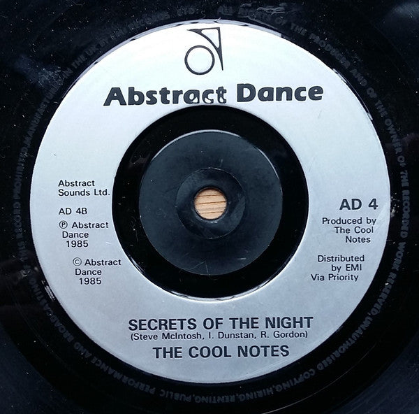 The Cool Notes : In Your Car (7", Single)