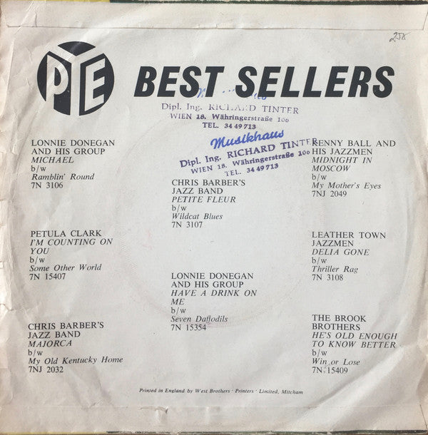 The Brook Brothers : He's Old Enough To Know Better (7")