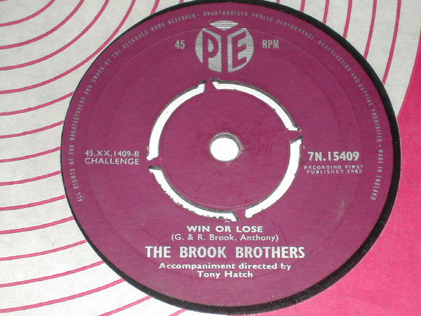 The Brook Brothers : He's Old Enough To Know Better (7")