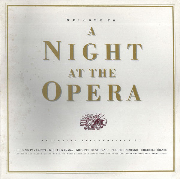 Various : Welcome To A Night At The Opera (2xLP, Comp)
