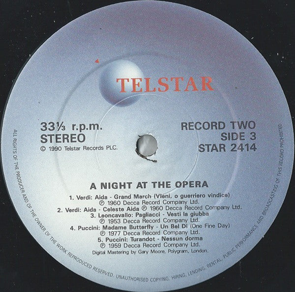 Various : Welcome To A Night At The Opera (2xLP, Comp)
