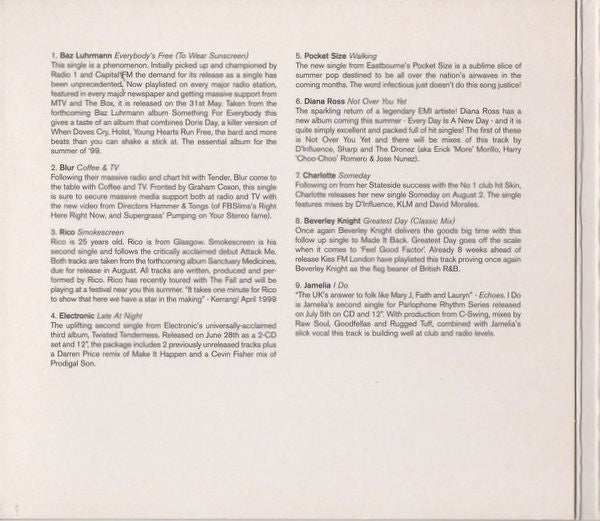 Various : Loose Living Tight Fitting (CD, Comp, Promo, Smplr)