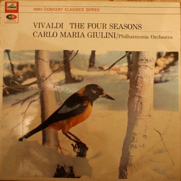 Antonio Vivaldi, Carlo Maria Giulini / Philharmonia Orchestra : The Four Seasons (LP, Album, RE)
