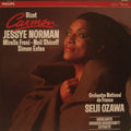 Georges Bizet • Jessye Norman • Mirella Freni • Neil Shicoff • Simon Estes • Orchestre National De France • Seiji Ozawa : Carmen (Highlights = Grosser Querschnitt = Extraits) (LP, Dig)