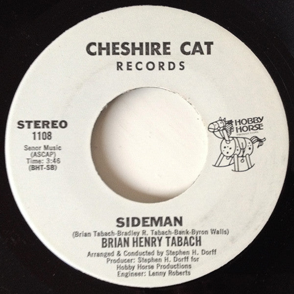 Brian Henry Tabach : Cryin' In The Middle Of The Night (7")