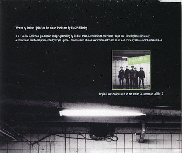 Kamera (3) : Like A Drug (CD, Single)