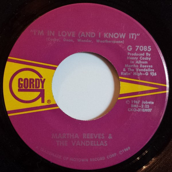 Martha Reeves & The Vandellas : (We've Got) Honey Love (7", Single)