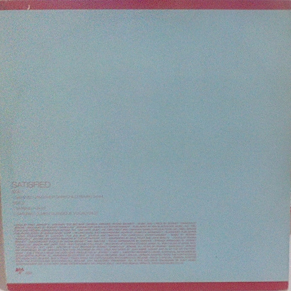 Rhona : Satisfied (Darkchild Remix) (12", Promo)