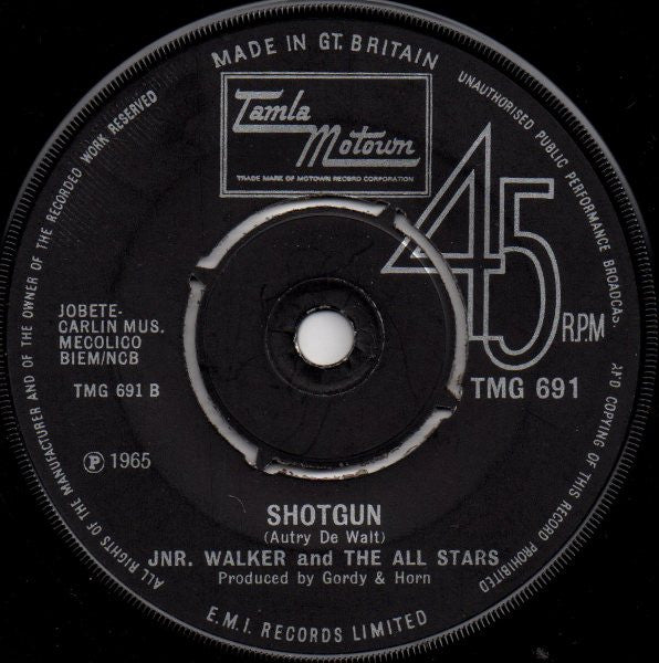 Jnr. Walker And The All Stars* : Road Runner (7", Single, RE, Pus)