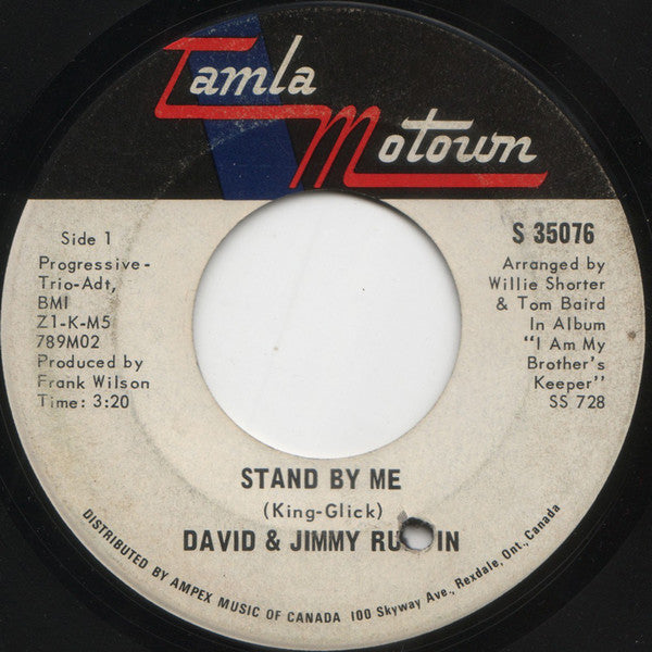 The Ruffin Brothers : Stand By Me  (7", Single)