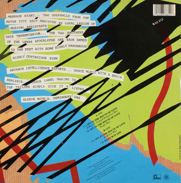 Was (Not Was) : Spy In The House Of Love (12", Single)