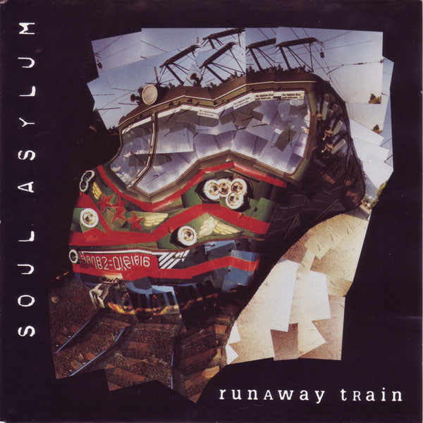 Soul Asylum (2) : Runaway Train / Black Gold (7", Single, Lar)