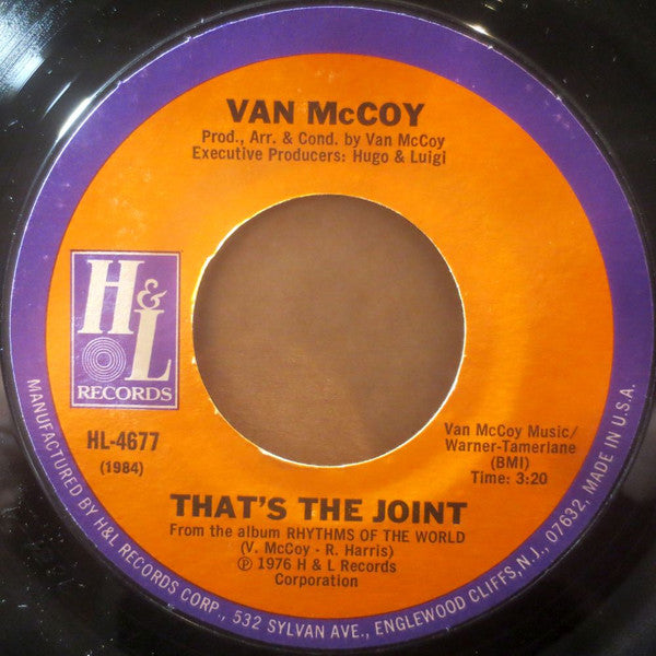 Van McCoy : The Shuffle (7", Single)