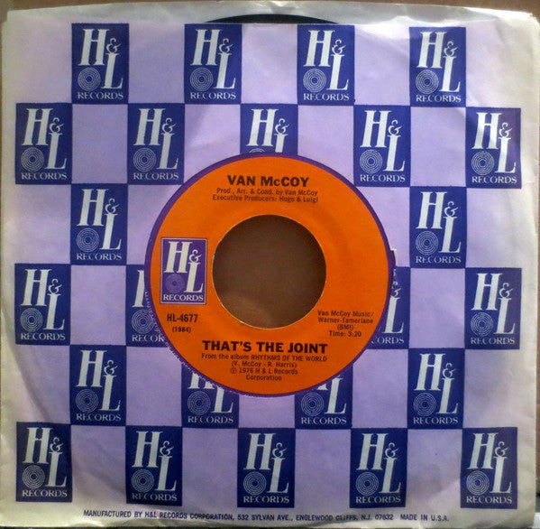 Van McCoy : The Shuffle (7", Single)