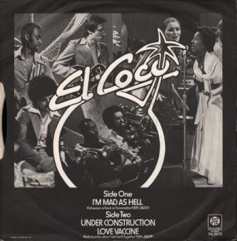 El Coco : I'm Mad As Hell (12", Single, Ltd)