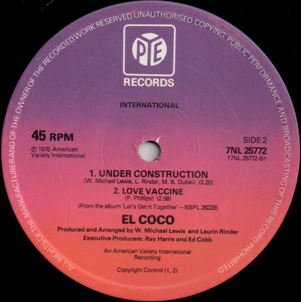 El Coco : I'm Mad As Hell (12", Single, Ltd)