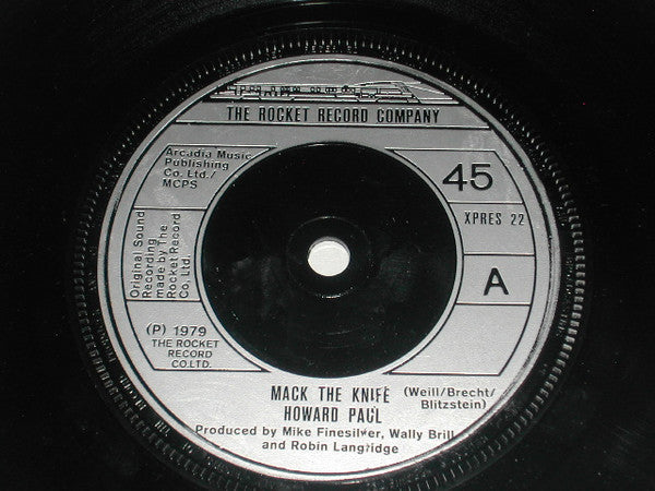 Howard Paul (2) : Mack The Knife (7", Single)