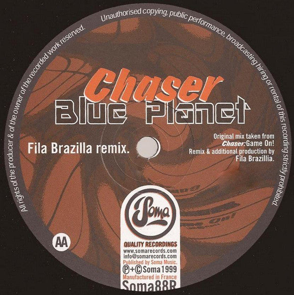Chaser : Blue Planet (Remixes) (12")