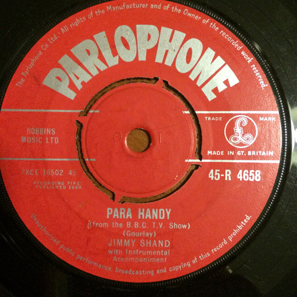 Jimmy Shand : Para Handy / The 6.20 Two Step (7")